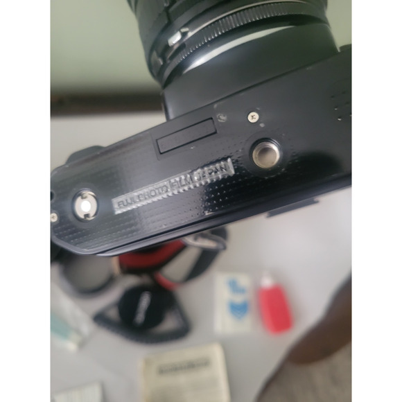 Fuji AX Multi Program Camera, Tamron lenses, smart cord, rewinder, flash. - Picture 14 of 16